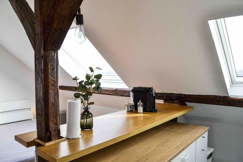 Schoene Dachgeschosswohnung Nahe Koeln מראה חיצוני תמונה